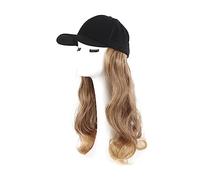 Wig Cap L'estensione dei capelli del cappello della parrucca sintetica riccia ondulata lunga da donna regola la dimensione(20)
