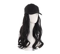 Wig Cap L'estensione dei capelli del cappello della parrucca sintetica riccia ondulata lunga da donna regola la dimensione(22)
