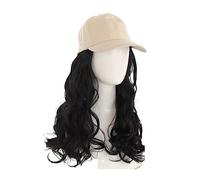 Wig Cap L'estensione dei capelli del cappello della parrucca sintetica riccia ondulata lunga da donna regola la dimensione(11)