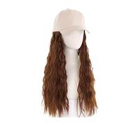 Wig Cap L'estensione dei capelli del cappello della parrucca sintetica riccia ondulata lunga da donna regola la dimensione(5)
