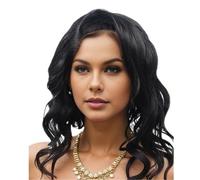 Wig Cosplay Long Wavy Curly Synthetic Fiber Side Bangs Anime Fashion Party(XWY-0150)