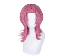 Wig Di Cosplay Sintetico Rosso Resistente Al Calore Per Donne E Ragazze, Perfetta Per Le Feste In Costume Di Halloween Ed Eventi A Tema D