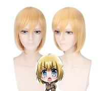 Wig for 11 stili Anime Attack on Titan Eren Mikasa Ymir Sasha cosplay parrucca per Halloween capelli sintetici Cosplay Jean Kirstein Armin parrucche taglia unica PL-215
