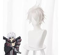 Wig for Anime Arifureta: dal luogo comune alle parrucche per cosplay più forti del mondo Parrucca per cosplay Hajime Nagumo Parrucca sintetica resistente al calore Capelli