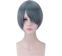 Wig for Anime Black Butler Ciel Phantomhive Parrucca corta Costume Cosplay Libro dell'Atlantico Parrucche sintetiche resistenti al calore per cosplay