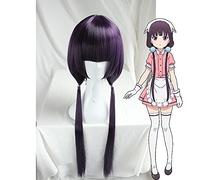 Wig for Anime Blend S Parrucche Cosplay Maika Sakuranomiya Parrucca per capelli Cosplay Parrucca sintetica resistente al calore Parrucca da cameriera per feste di carnevale di Halloween