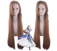 Wig for Anime Catalina Kraais Parrucca Cosplay moda 80 cm lungo marrone Capelli Sintetici Katarina Kraais Parrucche Universali + Protezione Della Parrucca Katarina Kraais Parrucca Catalina 768