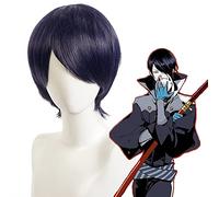 Wig for Anime Persona 5 l'animazione Cosplay Parrucche Yusuke Kitagawa Cosplay Parrucca sintetica resistente al calore Capelli Parrucca da gioco per feste di Halloween