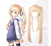 Wig for Anime Saekano Come sollevare una ragazza noiosa Parrucche Cosplay Eriri Spencer Sawamura Cosplay Parrucca sintetica Capelli Festa di Halloween