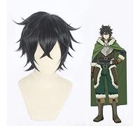 Wig for Anime The Rising Of The Shield Hero Parrucche Cosplay Naofumi Iwatani Cosplay Parrucca sintetica resistente al calore Capelli Parrucca per feste di Halloween