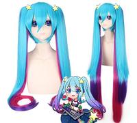 Wig for Anime Wigs Cosplay Christmas The Qinse Fairy Styling Model Is A High Temperature Silk Gradient Tiger Clip Wig