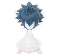 Wig for Aotu World Ray Mix Grigio Blu Breve Man Parrucca Cosplay Anime In Stile Capelli Sintetici Costume di Halloween Gioco del Gioco Parrucche KUQX1938 A