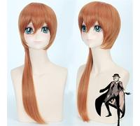 Wig for Bungo Stray Dogs Nakajima Atsushi Anime Cosplay Parrucca Corta Grigio Argento Soffici Parrucche Sintetiche Dei Capelli + Protezione Della Parrucca Gratuita 4
