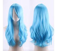 Wig for Carnival Nightlife CluI Party Dress Up Wig Cos Anime Wig Universal Multicolor 70Cm Long Curly Hair Micro Curly Cosplay Color:Jf70-08