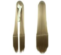 Wig for Carnival Nightlife CluI Party Dress Up Wig Cosplay Wig Ancient Costume Universal 120 150Cm Long Straight Hair Anime Color Hair Cos Wig Color:122-30 (150Cm)