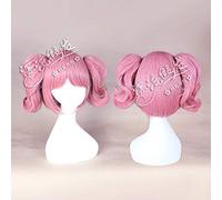 Wig for Carnival Nightlife CluI Party Dress Up Wig Cosplay Wig Demon Fox X Servant Ss Skull Palace Song Stay More Anime Wig Smoke Pink