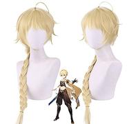Wig for Carnival Nightlife CluI Party Dress Up Wig Cosplay Wig Original Shenkong Ying Traveler Bright Gold Cp Player Protagonist Male And Female