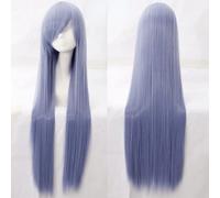 Wig for Carnival Nightlife CluI Party Dress Up Wig Cosplay Wig Universal 100Cm Color Long Straight Hair Cos Animation High Temperature Wire 099 Color:Rose Net 064 [1 Meter]