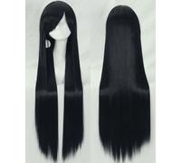 Wig for Carnival Nightlife CluI Party Dress Up Wig Cosplay Wig Universal 100Cm Color Long Straight Hair Cos Animation High Temperature Wire 099 Color:Rose Net 005 [1 Meter]