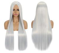 Wig for Carnival Nightlife CluI Party Dress Up Wig Wig Anime Cosplay Wig With Bangs 80Cm Long Straight Hair Costume Daily Cos Headgear Fake Hair Color:K050-5