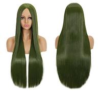 Wig for Carnival Nightlife CluI Party Dress Up Wig Wig Anime Cosplay Wig With Bangs 80Cm Long Straight Hair Costume Daily Cos Headgear Fake Hair Color:K050-9