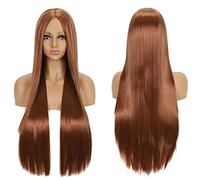 Wig for Carnival Nightlife CluI Party Dress Up Wig Wig Anime Cosplay Wig With Bangs 80Cm Long Straight Hair Costume Daily Cos Headgear Fake Hair Color:K050-18
