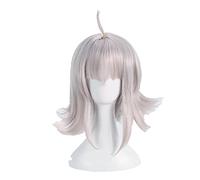 Wig For Fate/Grand Orde FGO Jeanne d Arc alter Joan of Arc Cosplay Wigs Silver Pink Purple Heat Resistant Synthetic Hair Wig + Wig Cap ShortWig