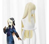 Wig for Fate Grand Order FGO Reines Archisorte 80 cm Dritto Bionda Lord El-Melloi II-sei No Jikenbo Capelli Cosplay + Protezione Della Parrucca Gratuita