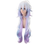 Wig for Gioco Fate/Grand Order FGO Kadoc Zemlupus Cosplay parrucca Corta argento Capelli Sintetici Gioco Una squadra cosplay Parrucche + Protezione Della Parrucca Taglia Unica PARRUCCA PL-494