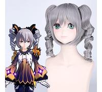 Wig for Gioco Honkai Impact 3 Parrucche Cosplay Bronya Zaychik Cosplay Parrucca Sintetica Resistente Al Calore Dei Capelli Del Partito di Halloween Benghuai 3 Reburn Cos