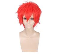 Wig for Gioco IDOLiSH7 Nanase Riku Red Short Wig Costume Cosplay Resistente al calore Capelli sintetici Uomini Donne Parrucche Cosplay