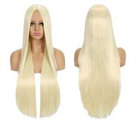 Wig for Halloween Fashion Christmas Party Dress Up Wig Wig Anime Cosplay Wig With Bangs 80Cm Long Straight Hair Costume Daily Cos Headgear Fake Hair Color:K050-22