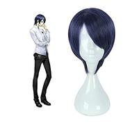 Wig for Hot Game Persona 5 Parrucca Cosplay Yusuke Kitagawa Parrucca Cosplay Parrucche sintetiche resistenti al calore Festa di Carnevale di Halloween
