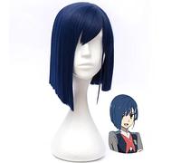 Wig for IHYAMS Parrucche 80 cm animale Darling in the Franxx ZERO TWO CODICE: 002 Parrucche lunghe cosplay rosa complete Capelli da festa Ichigo 015 Parrucche DARLING in the FRANX Blue