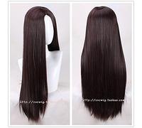Wig for Kakegurui Compulsive Gambler Jabami Yumeko Parrucca Cosplay Costume Donna Nero Lungo Rettilineo Capelli Sintetici Halloween Party Use