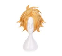 Wig for Kaminari Denki Parrucca corta dorata Costume cosplay Boku no Hero Academia Parrucche sintetiche resistenti al calore da uomo