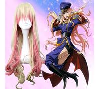 Wig for Parrucca Cosplay Anime Macross Sheryl Nome Parrucche Cosplay The Super Dimension Fortress Macross Parrucche Cosplay di Halloween
