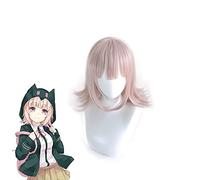 Wig for Parrucca Cosplay Super Nanami ChiaKi Dangan Ronpa Parrucche sintetiche resistenti al calore per donne