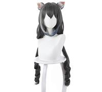 Wig for Principessa Connetti! Re: Dive Momochi Kiruya Kyaru Parrucca Cosplay Cal Parrucca Con Le Orecchie Resistenza Al Calore Capelli Lunghi 90 Centimetri + Protezione Della Parrucca CINA come l'imm