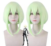 Wig for PROMARE parrucca cosplay Mad Burnish Lio Fotia parrucche 35 cm Gradiente Breve Rettilineo misto Capelli Sintetici Lio Fotia Cosplay parrucca + Protezione Della Parrucca Lio Fotia Lio Fotia pa
