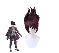 Wig for V3: Killing Harmony Momota Kaito Parrucca corta viola scuro Costume cosplay Dangan Ronpa Parrucche sintetiche per feste