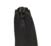 WIG ME UP - Clip in Set completo 8 pezzi Extension Intera Testa Castano Scuro (3) Lunghezza 40 cm EX03-GGO-3