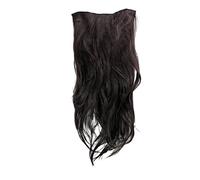 Wig Me Up - Clip Nelle Estensioni Dei Capelli, Set 7 Pezzi, 3/4 Della Parrucca Castano Scuro, 60 Cm, H9505-3