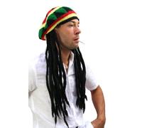 WIG ME UP - Copricapo con Dreadlocks Rastas Reggae Ska Giamaica Rastafari Marley