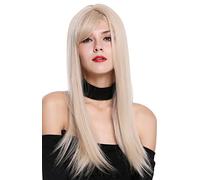 WIG ME UP - DM-03-85/88 Parrucca donna Lunga Liscia Riga Biondo chiaro Biondo molto chiaro