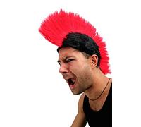 WIG ME UP - LM-420-P103/PC13 Carnevale: Punk Mohawk Iro Spartan parrucca