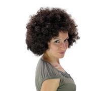 WIG ME UP - Parrucca Afro Foxy Funk Colore Castano Scuro PW0011-P4