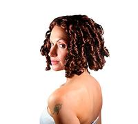 WIG ME UP - Parrucca Barocco Cosplay Castano Ricci a Spirale/Cavatappo