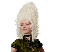 WIG ME UP Parrucca Rococò Barocco Torreggiante Bianco Biondo Chiar GFW1650