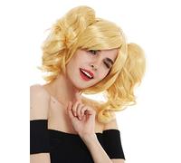 WIG ME UP - SH70102-ZA88C Parrucca Carnevale Cosplay Donna Girly Lolita Gotica Code Rimuovibili Altezza Spalle Biondo